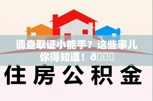 闽清调查取证小能手？这些事儿你得知道！😎