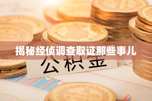 闽清揭秘经侦调查取证那些事儿